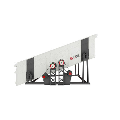Low Noise Double Shaft Vibrating Screen With Solid Construction