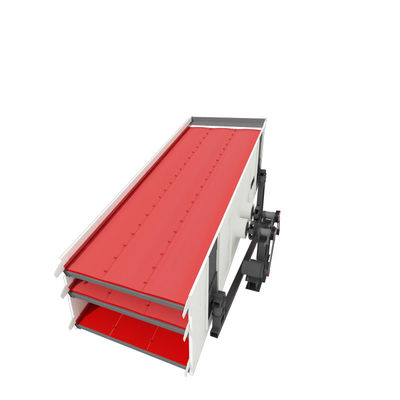 Double Shaft Vibratory Screening Equipment 220-1000t/H For Mining Industries