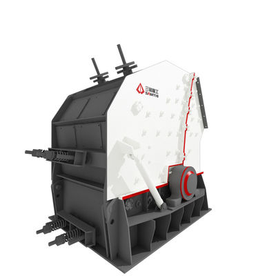 Small Intelligent Impact Rock Crusher 160-500KW With Super Large Three Cavity