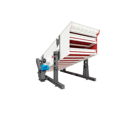 Construction Circular Vibratory Screen 30KW Motor Power With 120 Feed Size