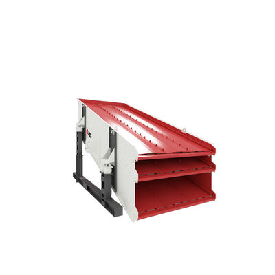 Circular Mining Vibrating Screens 45KW With Tire Type Coupling