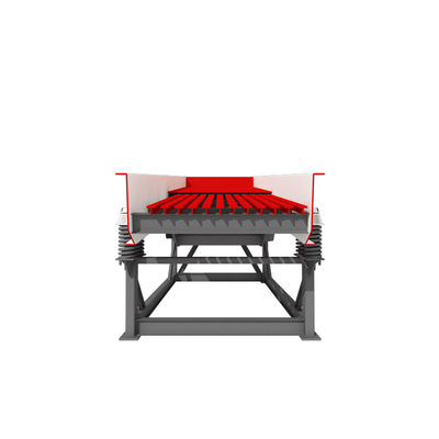 Groove Specification 6000-1700 45KW Double Shaft Vibrating Feeder for Granular Materials Transfer in Mining Rock Crusher