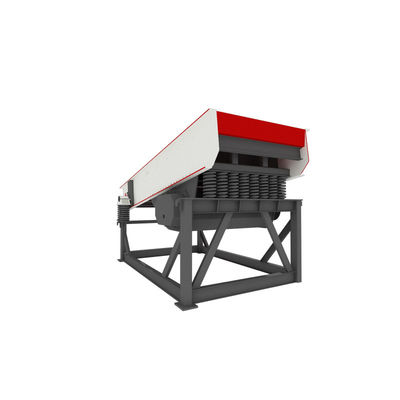 Double Shaft Feeding Equipment 45KW For Transfer Granular Materials