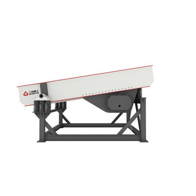 Durable Vibrating Feeder 45KW For Transfer Granular Materials Mining Rock Crusher