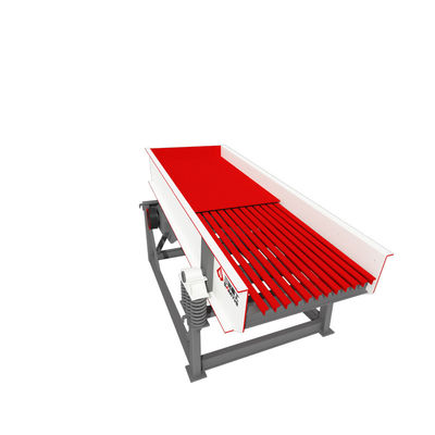 Double Shaft Vibrating Feeder200 T/H for Granular Materials Transfer in Mining Rock Crusher